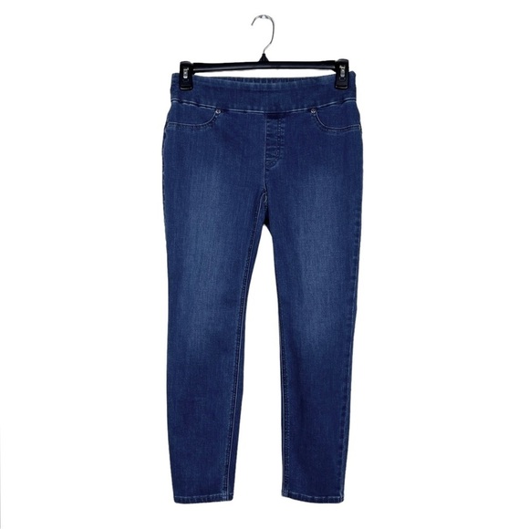 Chico's Perfect Stretch Soft Ankle Jeggings Pull On Slimming Jeans XS (0/2) - Picture 1 of 9